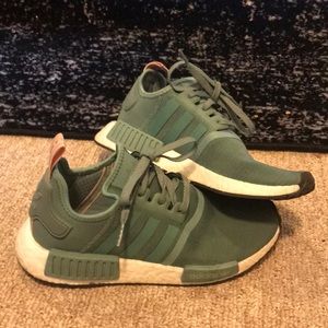 Adidas teal sneakers